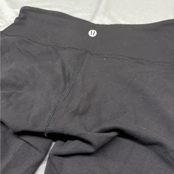lululemon athletica Women’s Cotton 30” Black Low Rise Leggings Size 6 - Picture 3 of 9